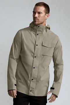 Chamarras Canada Goose Hombre México - Nanaimo Chubasquero Azules HW5701936